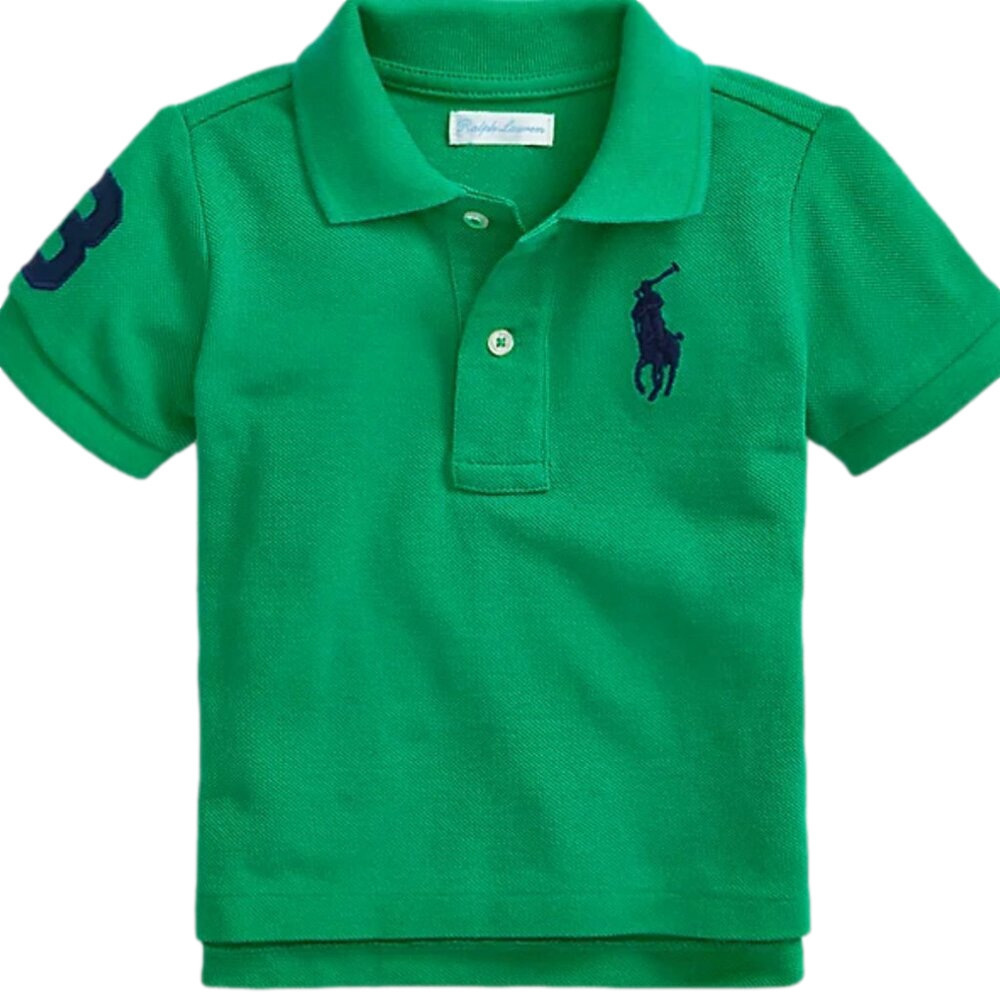 Polo Ralph Lauren Big Pony Cotton Mesh Polo Shirt 3T